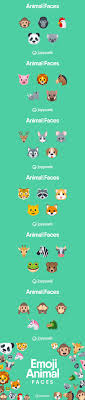 Emoji Animal Faces By Joypixels Animal Faces Emoji Animals