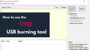 How To Use The Amlogic Usb Burning Tool To Manually Update Firmware Androidpcreview Firmware Android Tv Box Being Used