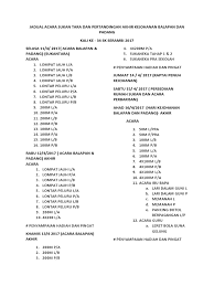 Skempus is not skema nak mampus. Jadual Acara Sukan Tara Kejohanan Balapan Dan Padang