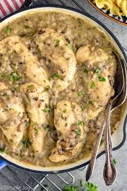 Campbell's counseling corner / ms. Cream Of Mushroom Chicken Simple Joy