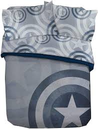 Captain america breaks into red skull's hq with the help of peggy carter and howard stark, and bright headlights cut through a thick sheet of snowflakes. Captain America Marvel Adult Queen Bedding Sheet Sets 5 Piece Comforter Sheets And Pillowcases Buy Online In Aruba At Aruba Desertcart Com Productid 160472237