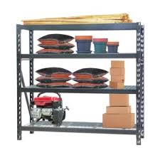 عدد 4 أرفف تخزين 195 5 61 183سم Free Standing Shelvi رفوف لوازم التنظيم والتخزين لوازم المنزل جميع فئات ساكو Saco Store