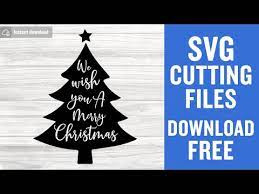 Download Christmas Tree Svg Free Silhouette Cut Files Christmas Svg Instant Download Svg Cuts Free Vector Free Svgs Free Craft Svg Png Dxf Eps 0129 Freesvgplanet