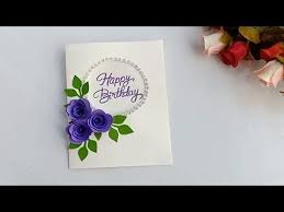 Mukta Art Craft Youtube Handmade Birthday Cards Birthday Cards Xmas Cards