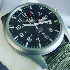 Seiko 5 Military 2 23 Jewels Snzg09k1