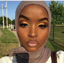 Your destination for cosmetics, beauty & fragances. Yellow Makeup Look Black Girl Beautiful Black Women Black Women Dark Skin Eye Shadow