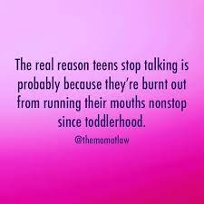 Everything you don't want to happen will happen, and you might find yourself begging for privacy and alone time. Conservamom Memes That Sum Up What It S Like To Have Teenagers Tweens
