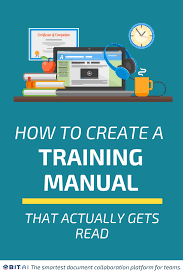 How To Create A Training Manual That Actually Gets Read Training Trainingmanual Trainingguide Guide Employ Workplace Training Work Train Employee Training
