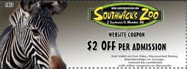 Located In Mendon Massachusetts Southwicks Zoo Offers Deals And Discounts On Admission They Also Have Combo Tickets For Admi Zoo Coupons Zoo Tickets Coupons
