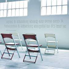 Chaise pliante ultra solide, la référence des loueurs. Chaise Pliante Solide En Technopolymere Et Metal Aluminium Compact 4 Pieds Com