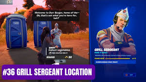 Grill Sergeant - Fortnite Skin - Fortnite.Gg