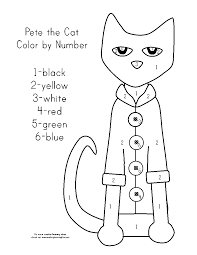 If you would like to download it, right click on the pictures and use the save image as menu. Pete The Cat Coloring Page Coloring Home
