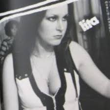 Johnny and Dee Dee Ramone with Lita Ford and Vicki Blue of the Runaways.  Photo by Lindell Tate.