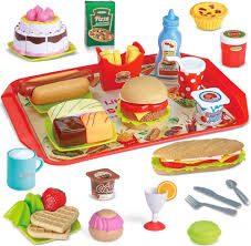 See more of kitchen toys make cooking fun on facebook. Fun Little Toys 49 Pcs Play Food For Kids Kitchen Toy Foods With Cutting Fruits Cake And Fast Food For Pretend Play Play Kitchen Accessories F 507 Walmart Com Walmart Com