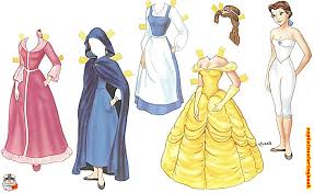 Paper dolls coloring pages are a great way for kids to use their imaginations. Free Printable Princess Paper Dolls And Clothes To Color Novocom Top