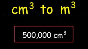 How many loading metres are required? How To Convert Cubic Centimeters To Cubic Meters Cm 3 To M 3 Volume Youtube