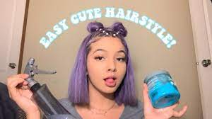 Cute Easy Hairstyle With Rubber Bands Rubber Band Hairstyles Hair Rubber Bands Easy Hairstyles