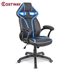Costway Ergonomic Office Computer Chair Armchair Executive Chair High Back Lift Chair Swivel Chair Office Furniture Hw54987lt Chair Computer Chair Gaming Chair