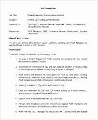 Office Assistant Job Description Resume New Sample Medical Assistant Job Description 8 E Medical Assistant Job Description Assistant Jobs Office Assistant Jobs