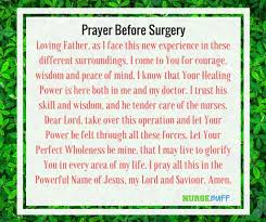 Not just for the person undergoing surgery, but also for his friends and family. Pin On Prayers