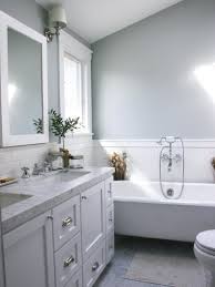 Freestanding bathtubs that scream fancy bathroom. White Grey White Small Modern Bathroom Ideas Novocom Top