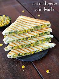 Corn Sandwich Recipe Corn Cheese Sandwich Grilled Sweet Corn Sandwich Corn Sandwich Vegetarian Sandwich Recipes Corn Cheese Sandwich