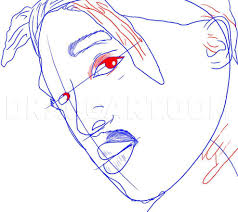 Jordanın son maçını izlemiş amcaların otu boku jordanın son maçına bağlamalarından gına gelirdi. How To Draw Tupac Shakur Step By Step Drawing Guide By Dawn Dragoart Com