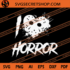 Free Free Love Horror Svg