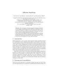 PDF) Efficient BackProp