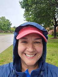 We got 2 1/2 miles in downtown and it was absolutely gorgeous after the  rain!