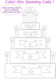 Sure, you and your kids will like that. Big Happy Birthday Cake Coloring Page For Kids
