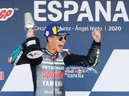 Pebalap tim petronas yamaha srt, fabio quartararo, patut waspada melihat persaingan di papan klasemen motogp 2020. Motogp Fabio Quartararo Wins Season Opening Spanish Grand Prix Racing News Times Of India