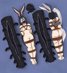 Rule 34 - 2girls Alternate Costume Anal Insertion Arms Behind Back Azur Lane  Black Hair Blindfold Body Bag Bondage Bondage Hood Bondage Mittens Breasts  Dildo Dildo Gag Encasement Face Down Face Up