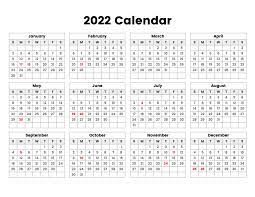 printable calendar 2022 simple useful printable calendars