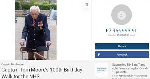 Последние твиты от captain tom moore (@captaintommoore). England S Chief Nurse Thanks Captain Tom For Incredible Nhs Support Nursing Times