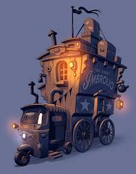 Escape From Hat Conceptual Sketches Props Concept Game Concept Art