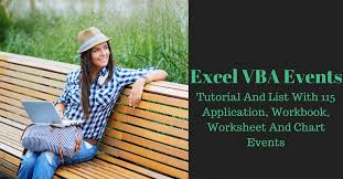 Excel Vba Events Tutorial And Complete List With 115 Events