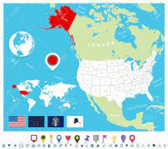 Current weather in anchorage and forecast for today, tomorrow, and next 14 days Location Of Alaska On Usa Map With Flags And Map Icons Detailed Vector Illustration Lizenzfrei Nutzbare Vektorgrafiken Clip Arts Illustrationen Image 145696894