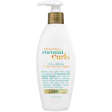 OGX Quenching + Coconut Curls Frizz-Defying Curl Styling Milk 177 ml :  Amazon.com.au: Beauty