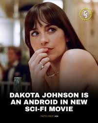 Are you excited to see her in this kind of genre? #DakotaJohnson