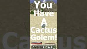 You can't make a diamond golem in vanilla minecraft right now. How To Make A Sand Golem In Minecraft Cursed Minecraft Shorts Shorts Minecraftshorts Youtube