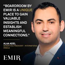 Authentic leadership is about making deliberate, strategic choices, and Alaa  Adel, Senior Vice President at Oracle, exemplifies this mindset. Alaa  understands that progress comes from aligning with the right insights,  fostering meaningful