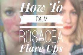 Common stress busters include tai chi, meditation, or joining a rosacea support group. How To Calm Rosacea Flare Ups Tips And Tricks Talonted Lex