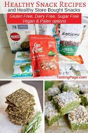Healthy Snack Recipes And Products Gluten Free Dairy Free Tasting Page Healthy Snacks Recipes Snacks Snack Recipes