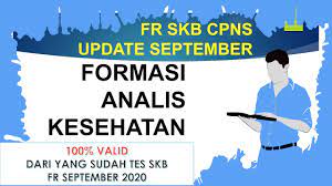 Maybe you would like to learn more about one of these? Bocoran Fr Soal Skb Cpns Formasi Analis Kesehatan Update Terbaru Bulan September Youtube