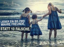 Wahre Freunde Wenige Reichen Aus Spruche Uber Freundschaft
