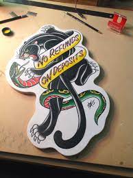 Panther And Snake Cat Tattoo Panther Tattoo Vintage Tattoo