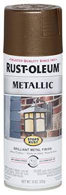 Rust Oleum 286525 Rusty Metallic Spray Paint 11 G Glossy Dark Copper Finish 20066278502 Ebay