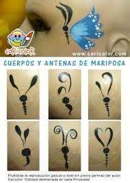 Mariposa Paso A Paso Face Painting Designs Face Painting Face Painting Easy
