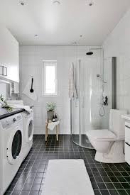 This floor plan divides the bathroom into four sections, separated by a wall divider or glass panel. 75 Beautiful Bathroom Laundry Room Pictures Ideas March 2021 Houzz